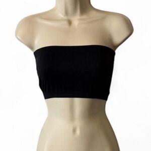 Black Bandeau Tube Top